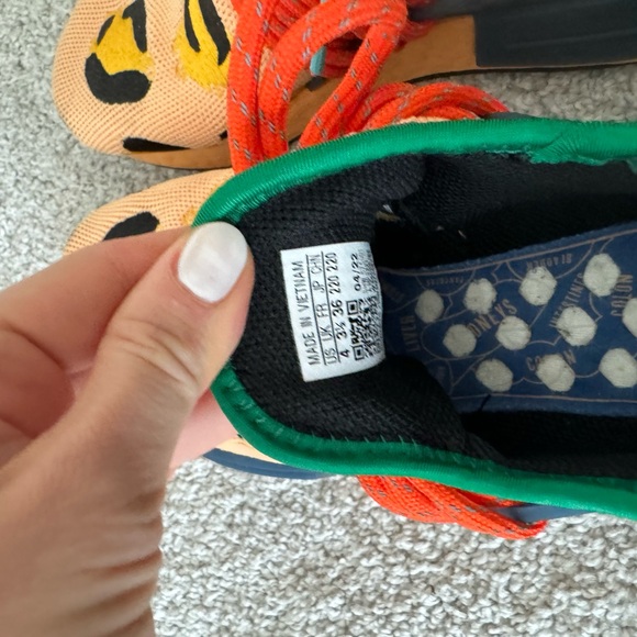 adidas Multicolor Leopard Print Sneakers - Picture 4 of 7